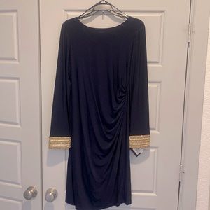 NWT navy marina dress size 12